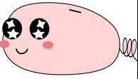 Piglette, a cartoon piggy-bank cell and the mascot of the book